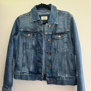 Marine Layer Blue Jean Jacket Classic Style